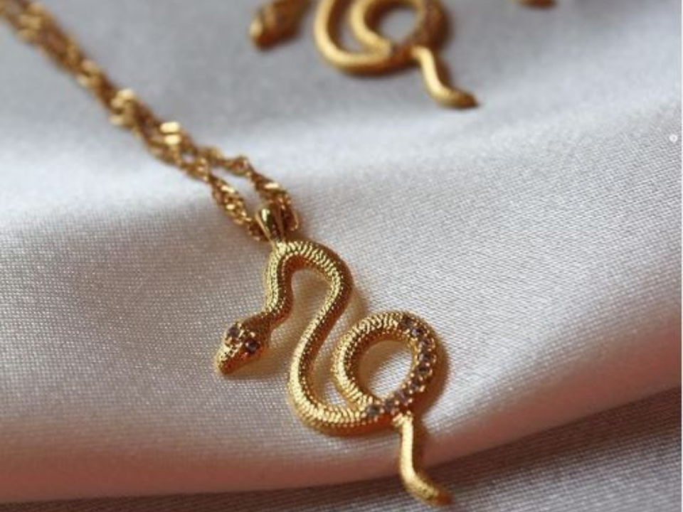 Dragon Kolye - Küpe Set