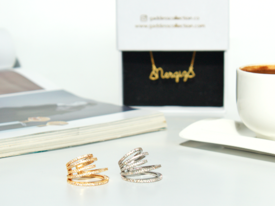Full Zirkon Taş Earcuff
